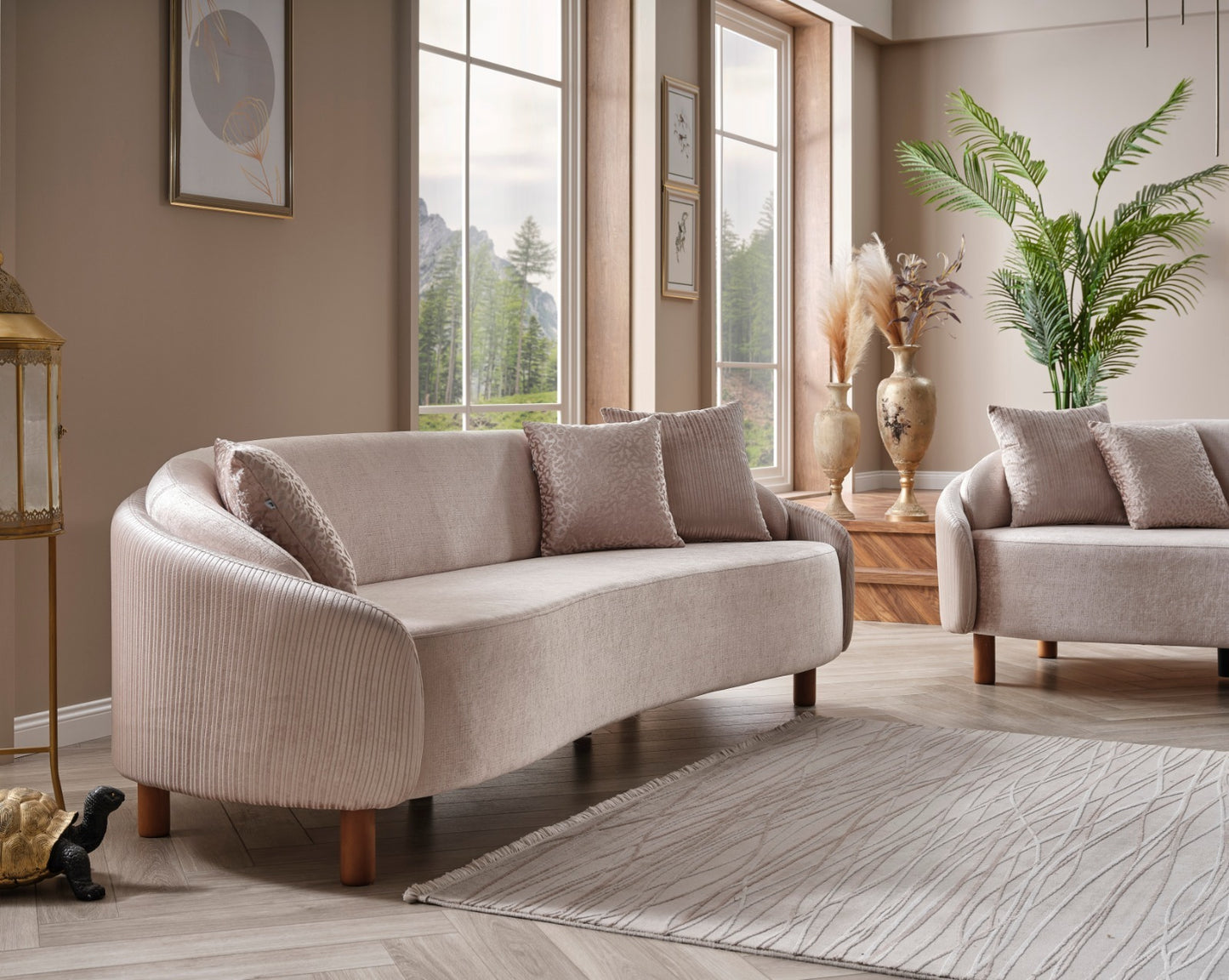 Alessa 3 Seat Sofa