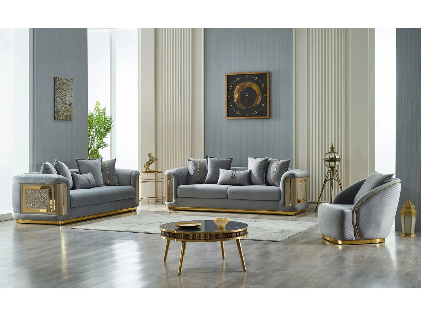 Elegance Stationary Sofa