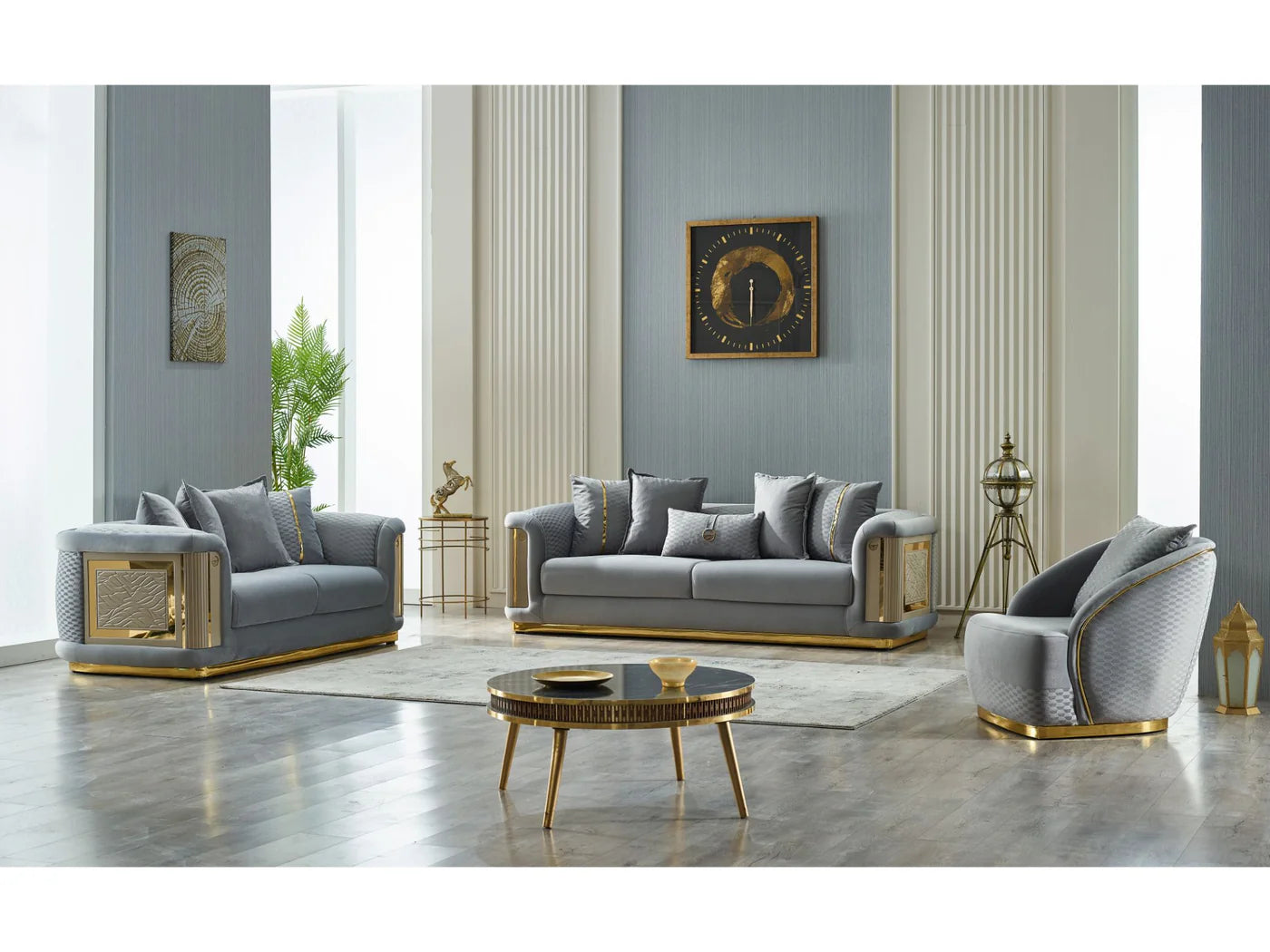 Elegance Stationary Sofa