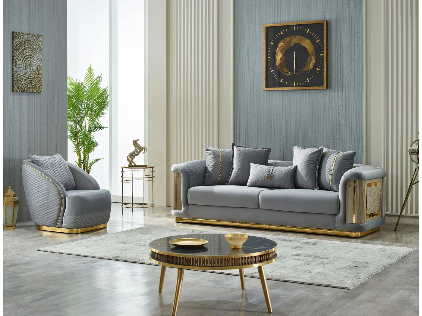 Elegance Stationary Sofa