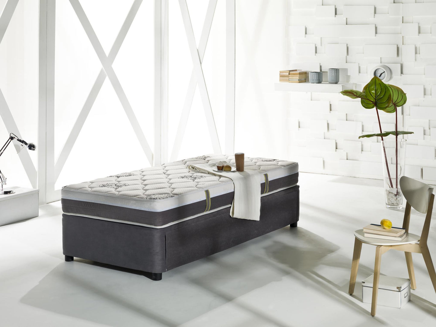 Four Season High Riser With Extra Mattress- Bedding