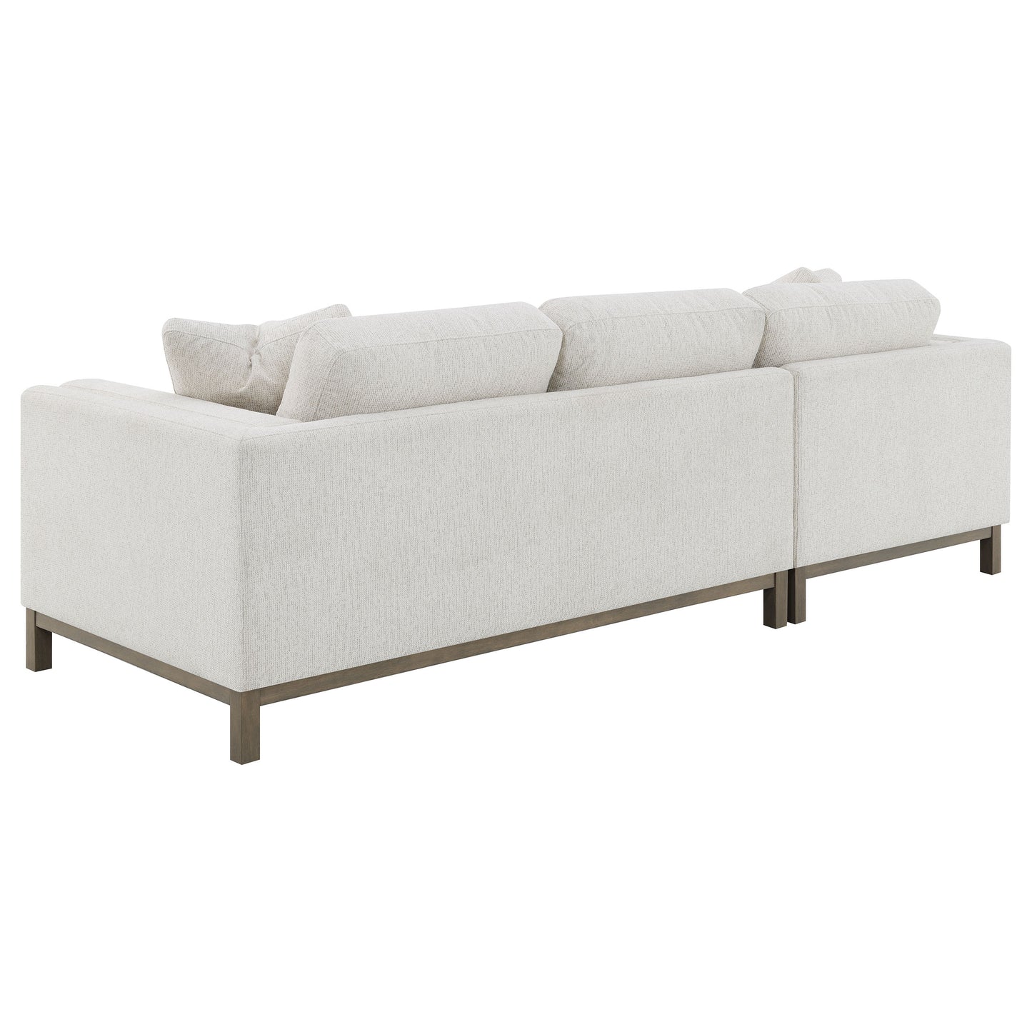Geneva Boucle Sectional Chaise Sofa