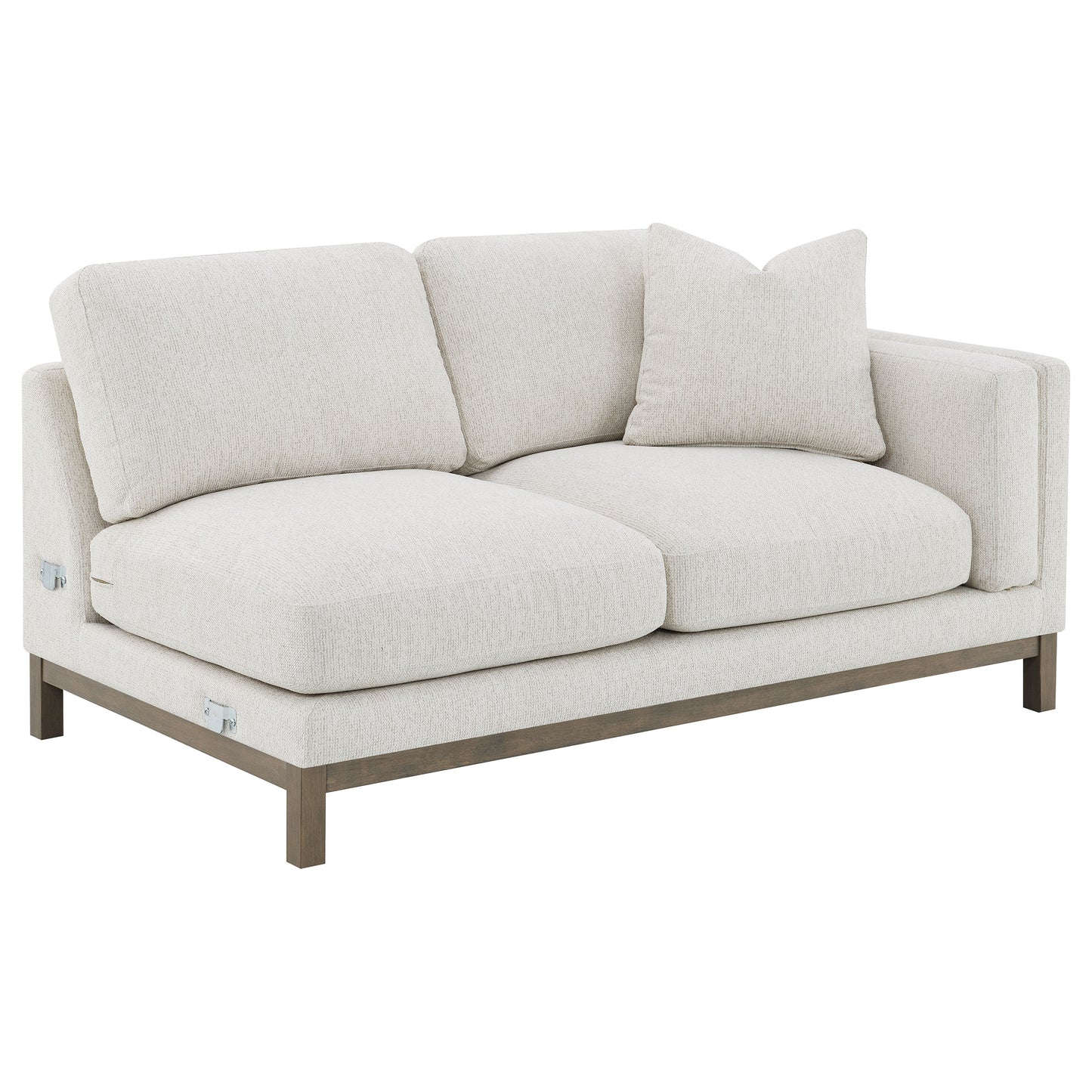 Geneva Boucle Sectional Chaise Sofa