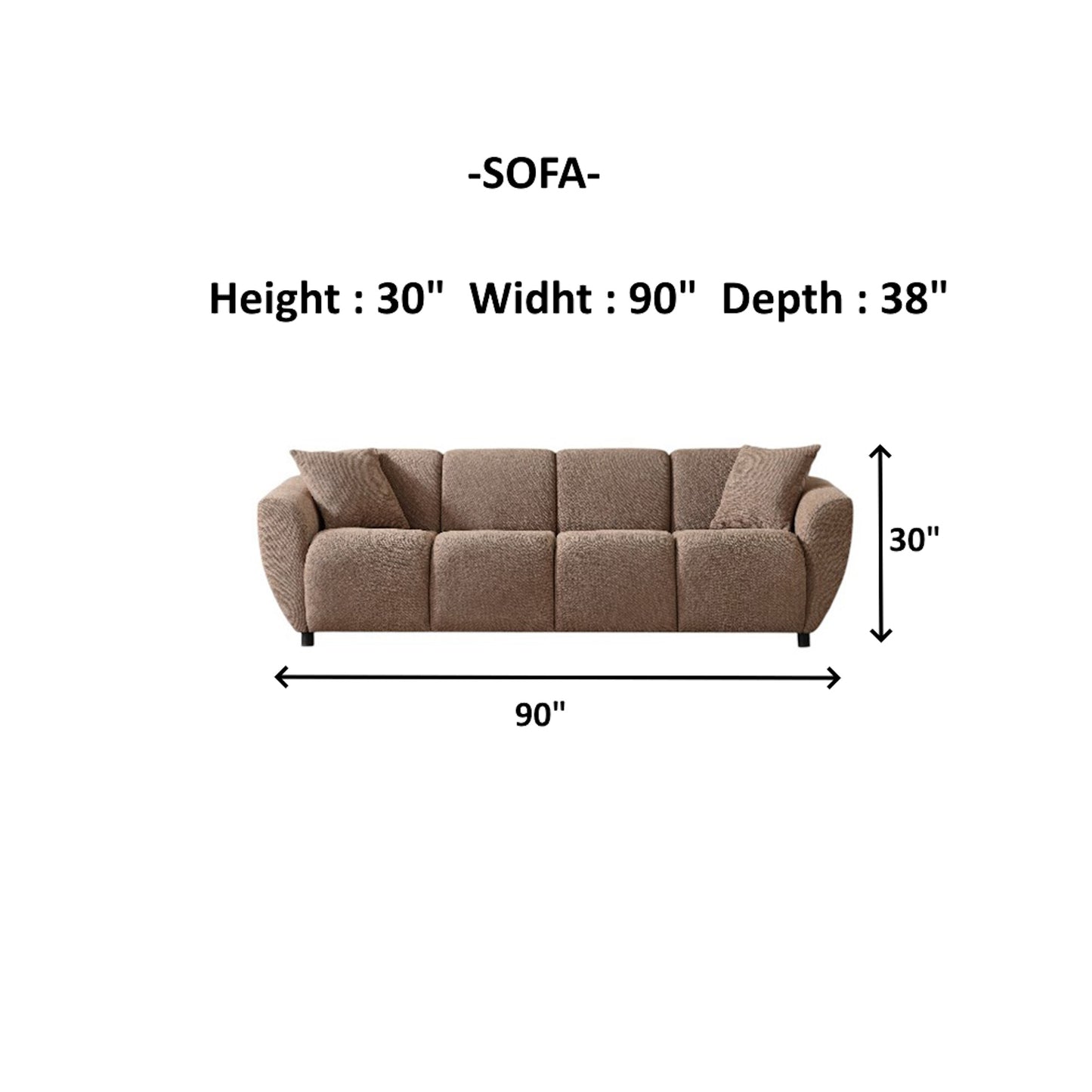 Vizyon Living Room Set