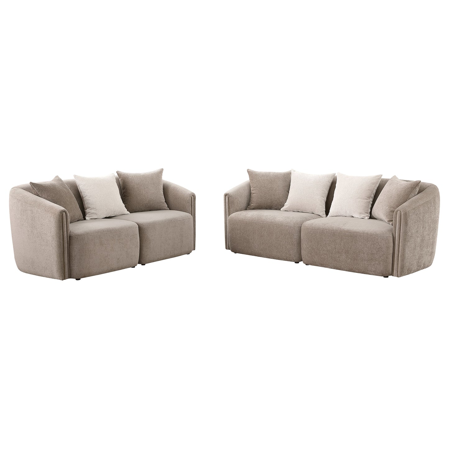 Townsend Sofa Set Latte