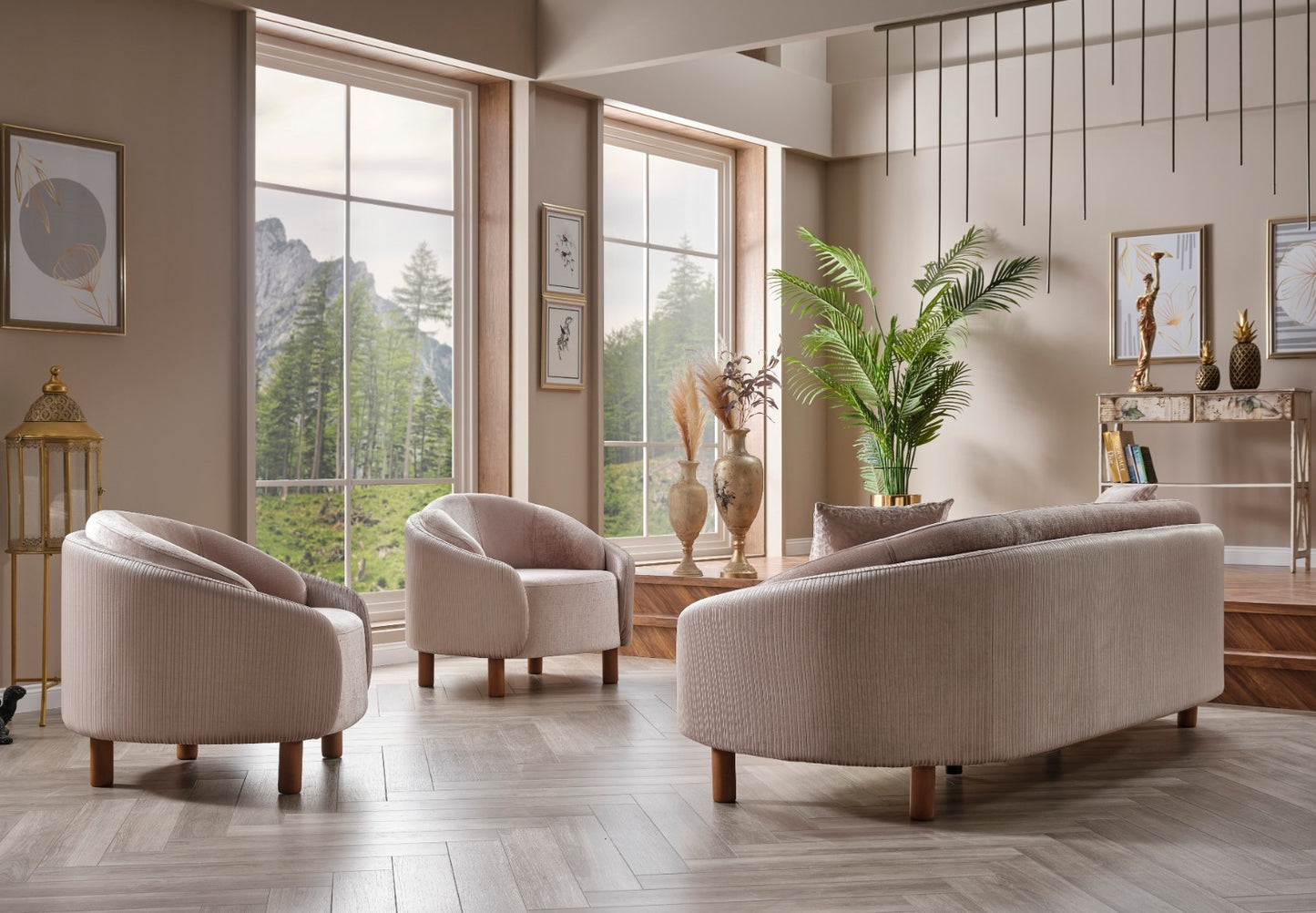 Alessa Living Room Set