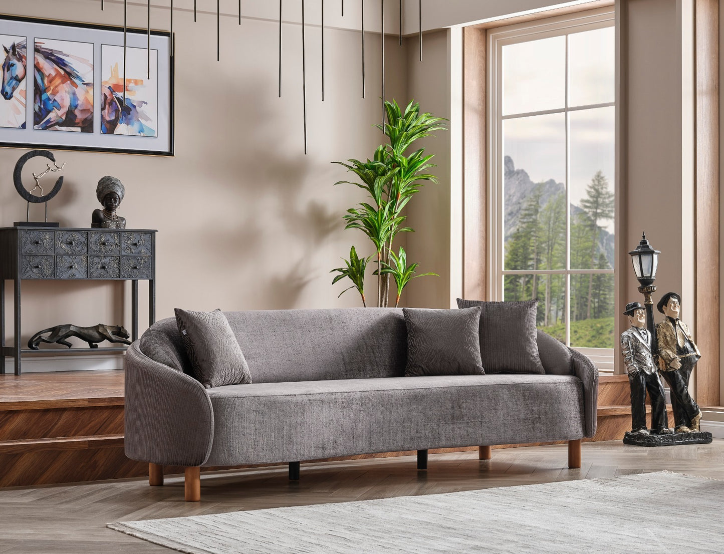 Alessa 3 Seat Sofa