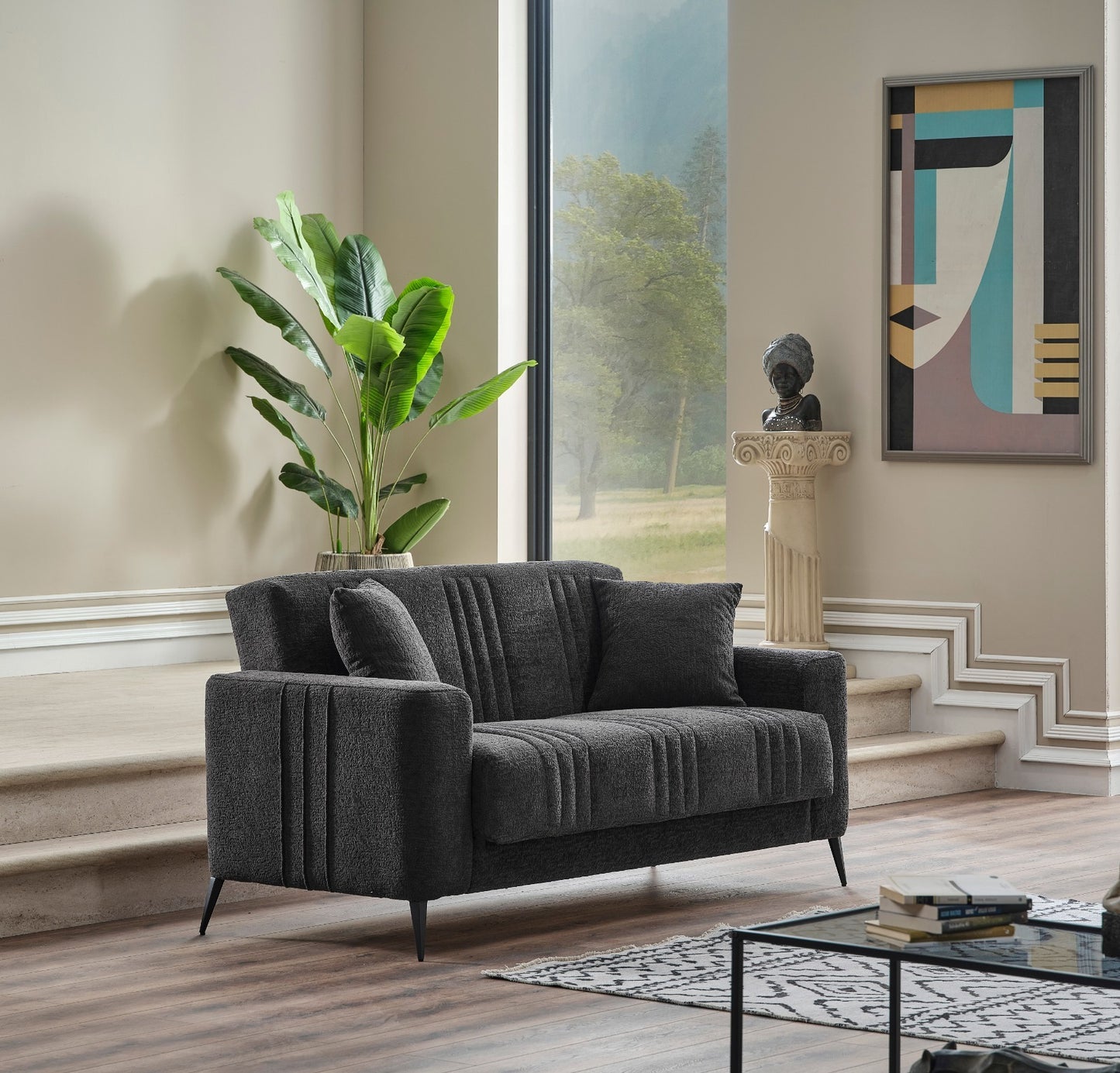 Adela Convertible Loveseat