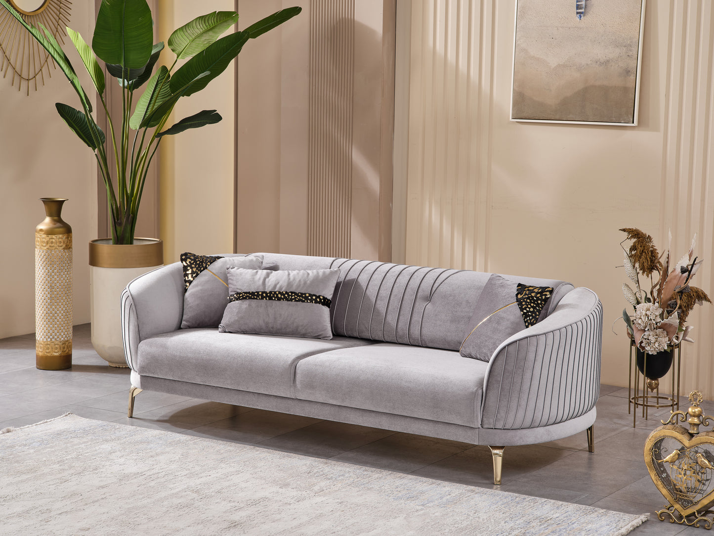 Anka Three Seater Sofa