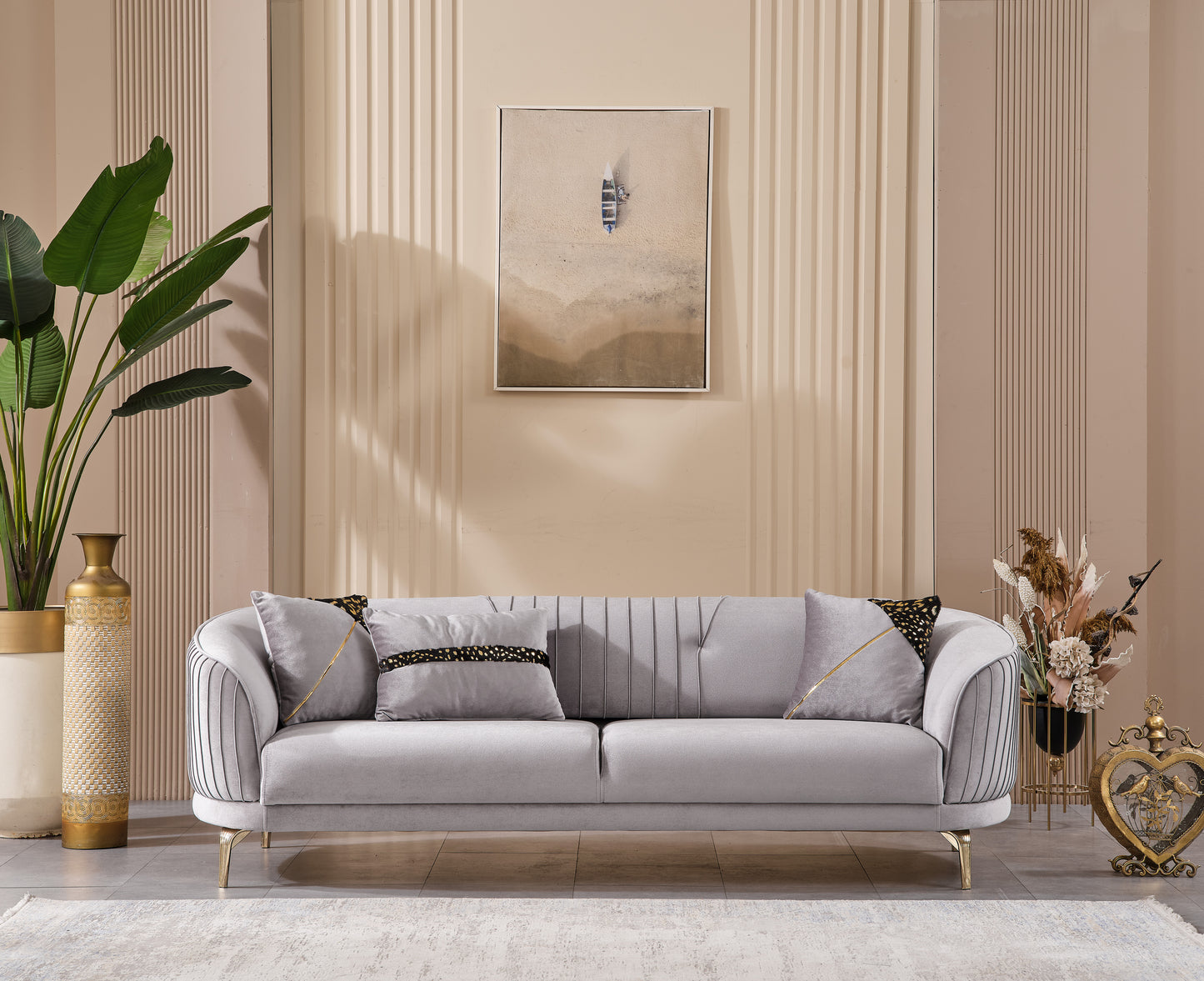 Anka Three Seater Sofa