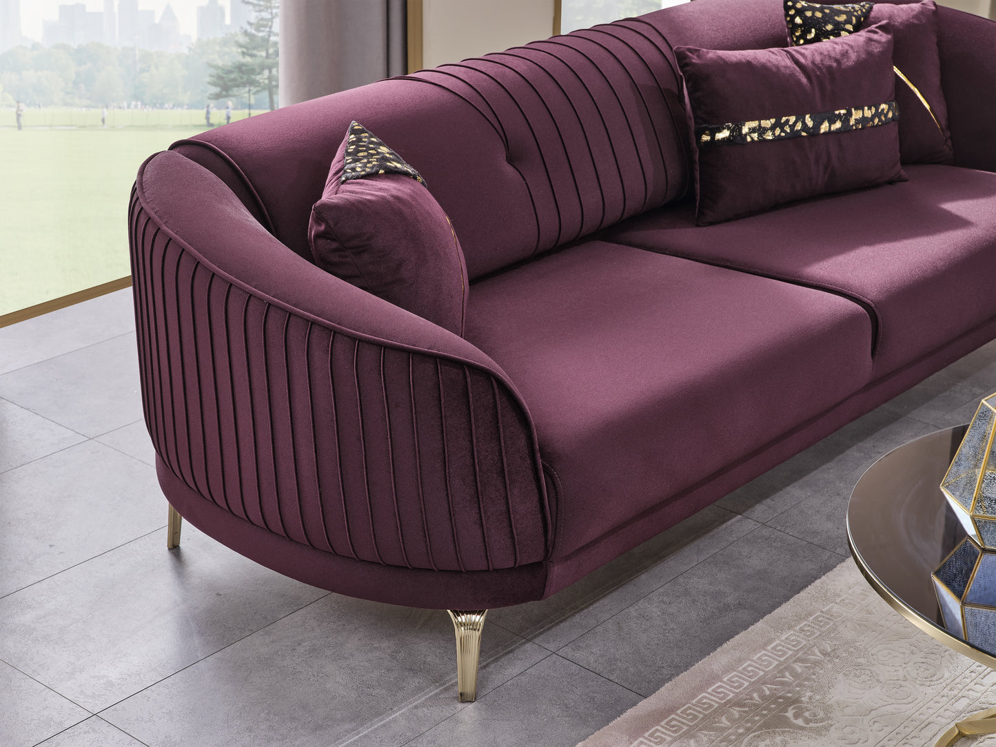Anka Three Seater Sofa