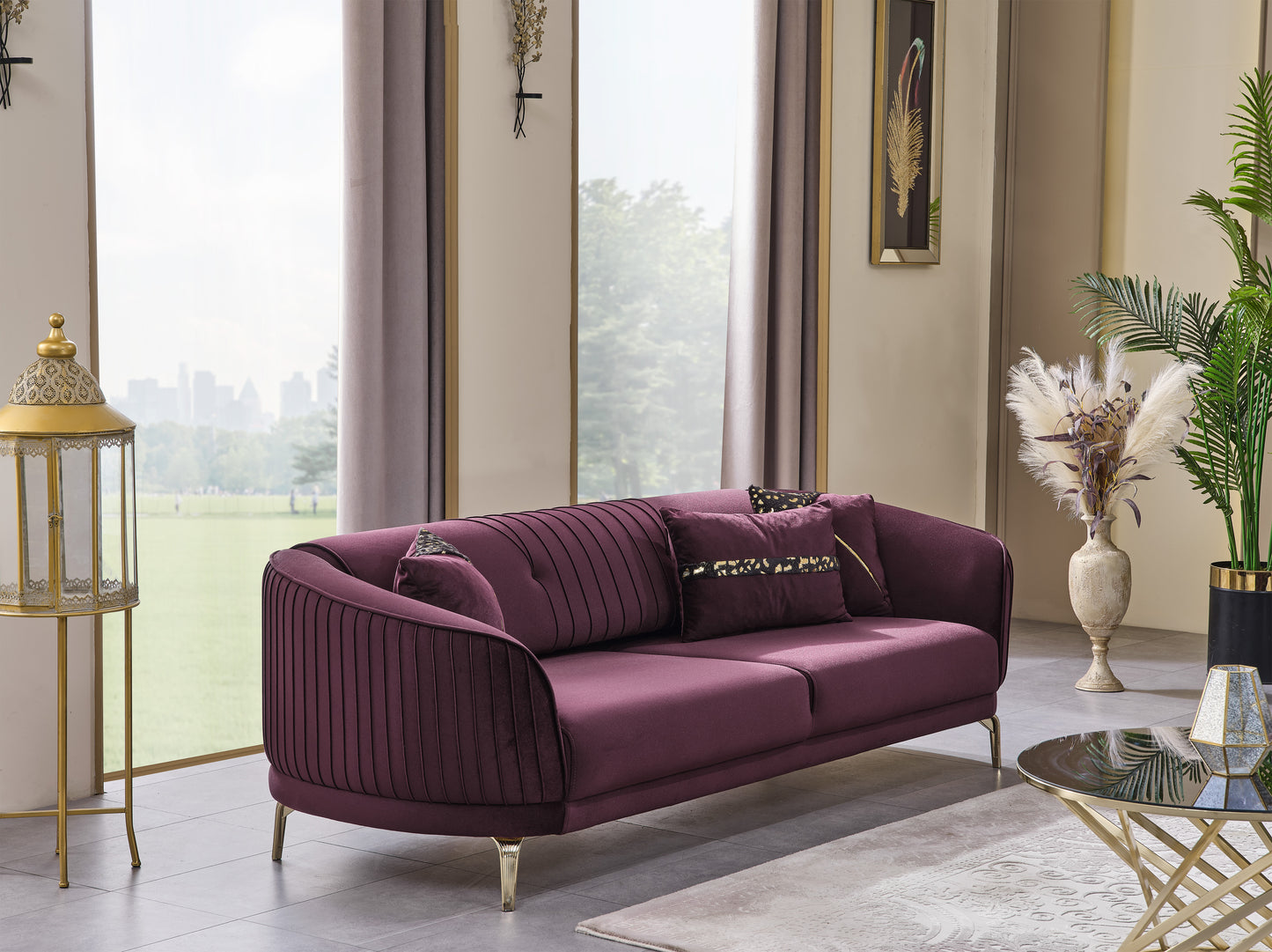 Anka Three Seater Sofa