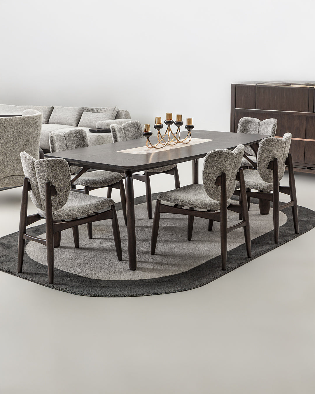 Camaro Six Person Dining Table