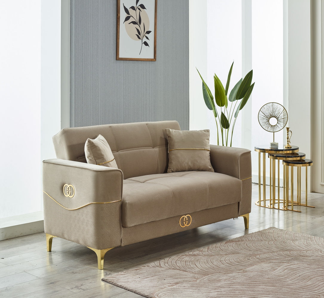 Clara Convertible Loveseat