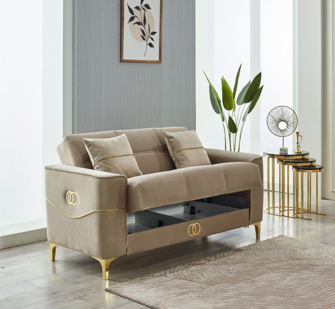 Clara Convertible Loveseat