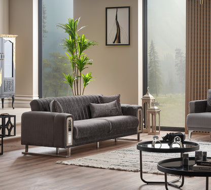 Lotus 3 Seat Convertible Sofa