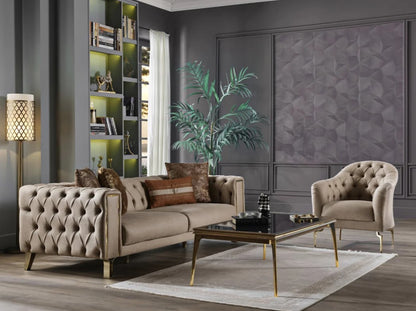 Montego Tufted Armchair