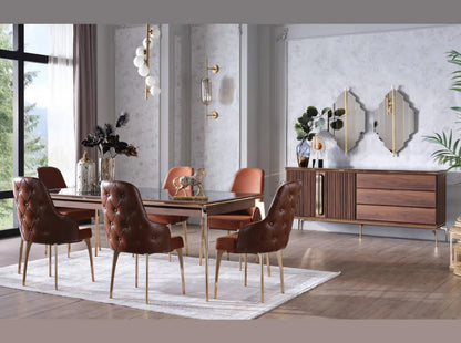 Montego 3 Drawer Buffet with Mirror