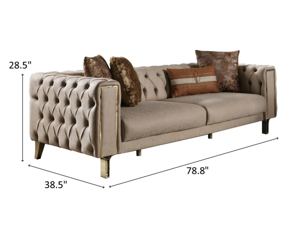 Montego Wide Tufted Loveseat