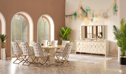 Napoli Buffet with Mirror