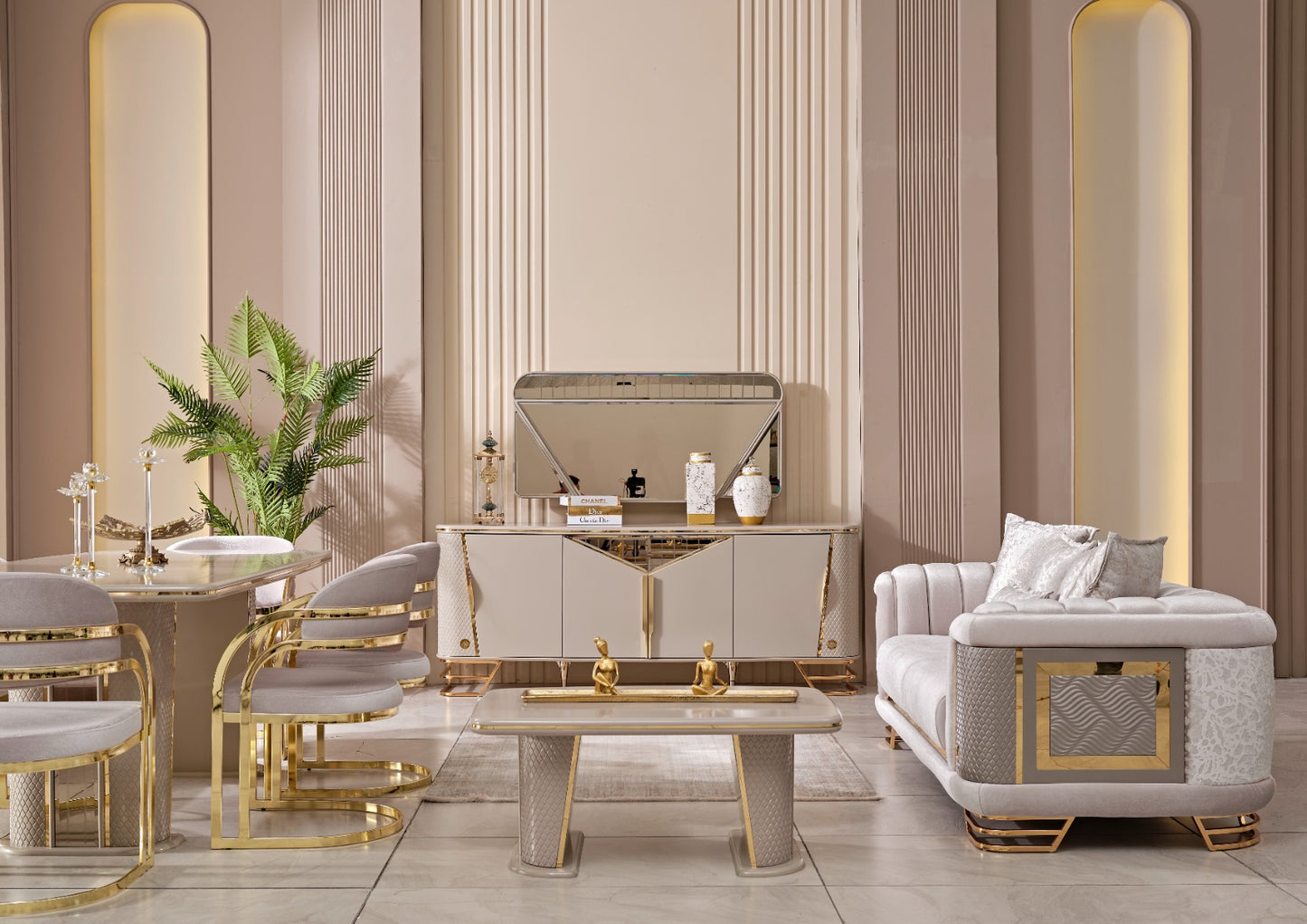 Romans Buffet and Mirror