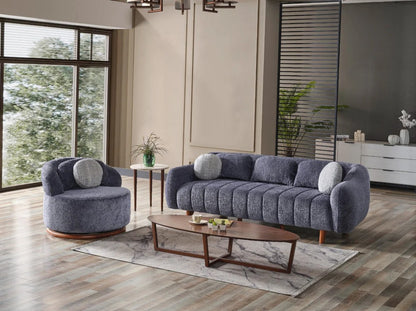 Snowy Loveseat