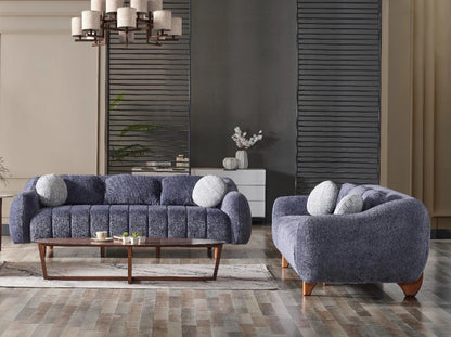 Snowy Loveseat