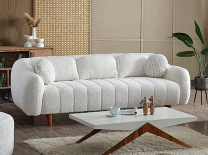 Snowy Loveseat