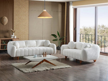 Snowy Loveseat