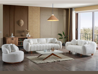 Snowy Loveseat