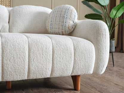 Snowy Loveseat