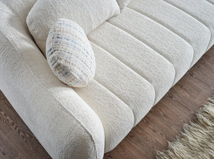Snowy Loveseat