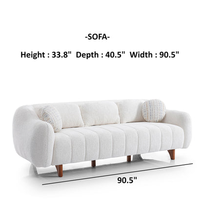 Snowy Living Room Set