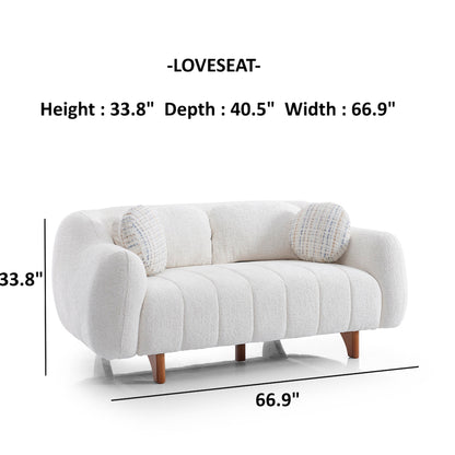 Snowy Living Room Set