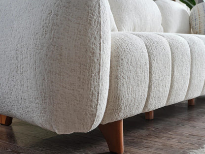 Snowy Loveseat