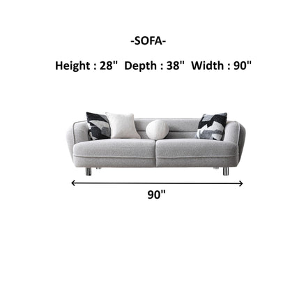 Marsilya  3  Seat  Sofa