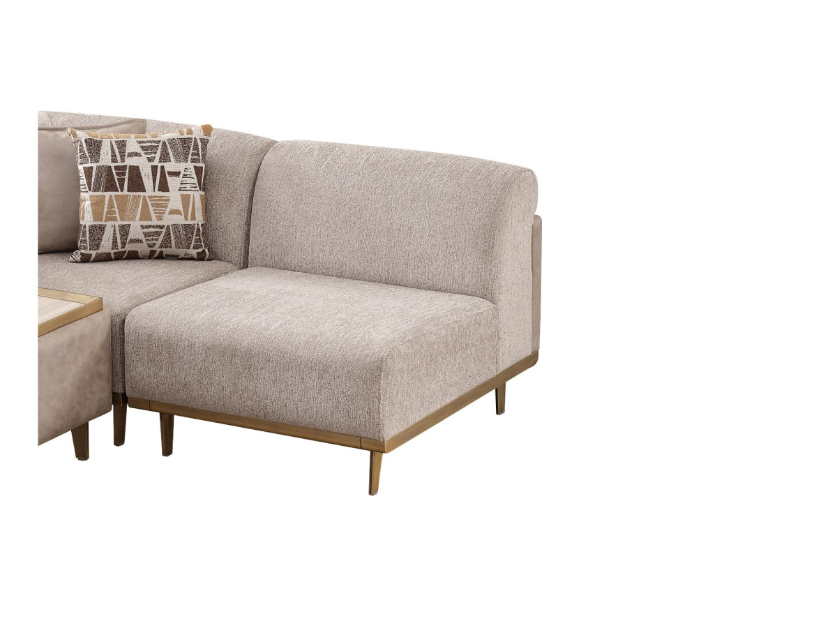 Urla Modular Sectional - Cream