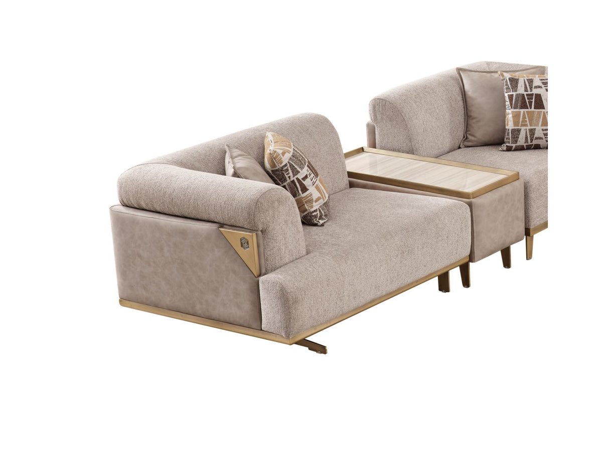 Urla Modular Sectional - Cream