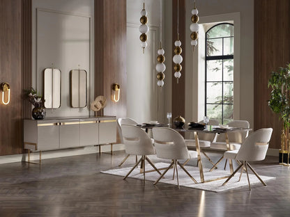 Veronica 6 Person Dining Room Set