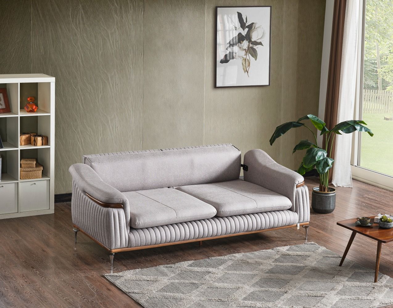 Ahsen Three Seater Sofa