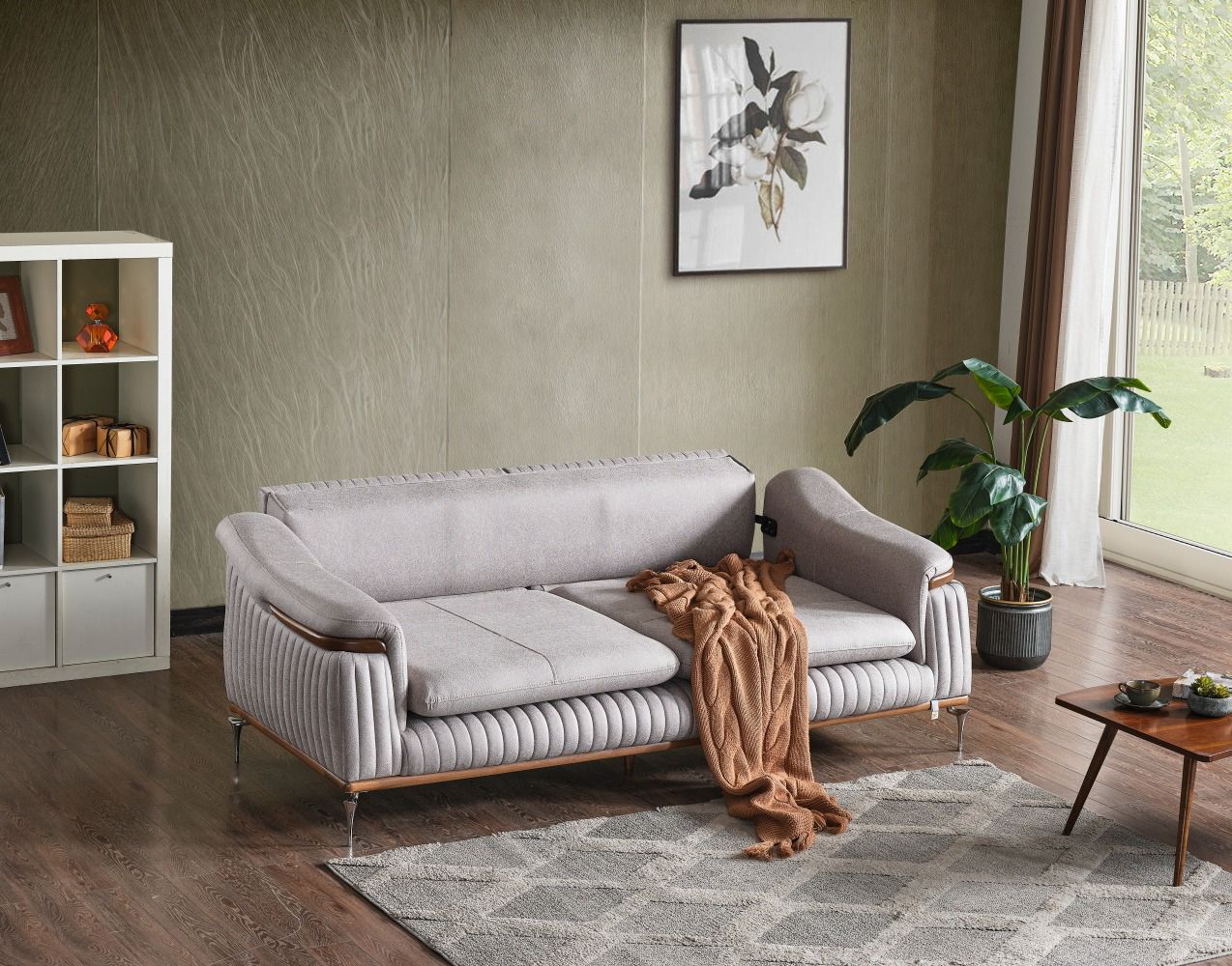 Ahsen Three Seater Sofa