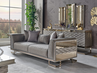 Gokce Three Seater Sofa