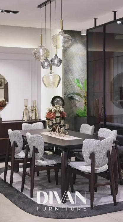 Camaro Six Person Dining Room Set