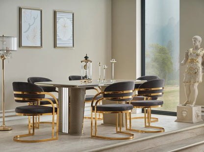 Romans Six Person Dining Room Set